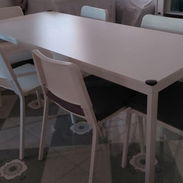 🍽️ [Juego de Comedor IKEA – Mesa Extensible + 6 Sillas]- Precio 300 USD - Img 56006572
