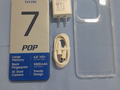 TECNO POP 7. NUEVO 0KM + accesorios - Img 64240903