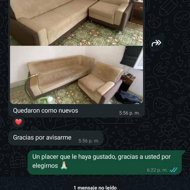 ✨ ¡Tus muebles como nuevos! Servicio profesional de limpieza profunda con maquinaria especializada. ¡Reserva hoy! 🛋️ - Img 127585200