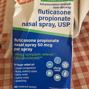 Fluticasona spray nasal 50mcg 0.34oz vence oct/27 - Img 57659017