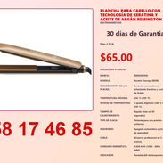 PLANCHA PARA CABELLO CON TECNOLOGÍA DE KERATINA Y ACEITE DE ARGÁN REMINGTON - Img 54824477