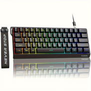 🔥 Teclado Gaming EWEADN Compacto RGB 🔥 - Img 56126008