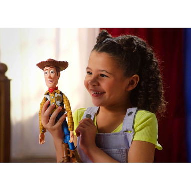 Mattel Disney Pixar Toy Story Roundup Fun Woody (32 cm) - 7/7