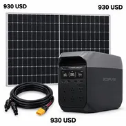Ecoflow Delta 3 + Panel Solar BOVIET 550W Bifacial + Cable Solar de 10 metros - Img 57744897