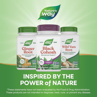 Black Cohosh 40mg, Extracto Estandarizado (Nature's Way · 120 cápsulas veganas) - 5/6
