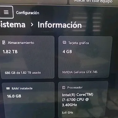 PC de escritorio de gran rendimiento - Img 122515440