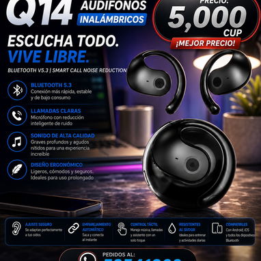 AUDÍFONOS INALÁMBRICOS VARIADOS - Img 126863053