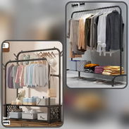 🛒 Percha multipropósito doble – con varillas altas y bajas - Img 57922836