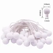 Luces led 3 m blanco cálido con varios modos de iluminación - Img 54783513