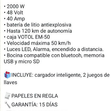 Bicimoto Eléctrica MZ COCUYO - Img 124778363
