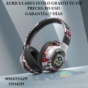 AURICULARES ESTILO GRAFITI SY-T12, ENTREGA DE FACTURA, VARIEDAD DE ESTILOS DE AUDÍFONOS, ETC - Img 55115345