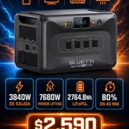 2590usd BLUETTI Apex 300 – Estación Energía Port. 2764.8Wh new y con garantia - Img 56595508