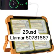 Lámpara recargable con panel solar - Img 55549816