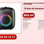 BOCINA BLUETOOTH 30W RMS (80W pico) JVC - XS-KY314PB VPT#-0253 - Img 56830281