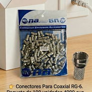 Conectore o punta para Cable Coaxial - Img 54196390