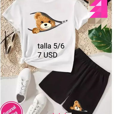 🔥Ropa fresca para niñas _ conjuntos y batas - Img 122718664