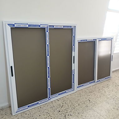 Marquetería de Aluminio y Cristal [ Puertas ,Ventanas ,Bajos de Mesetas ,Paños Fijos ,Mamparas de Baño entre otras cosas - 3/20