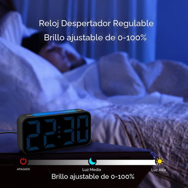 * Reloj Despertador RGB - Img 123242485