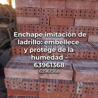 Rasilla ladrillos enchapes tejas - 5/7