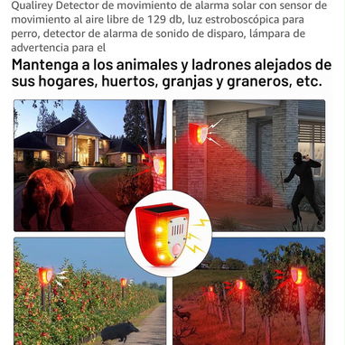 Alarma Sonora y Luminosa Para Proteger Instalaciones de Paneles Solares - 6/6