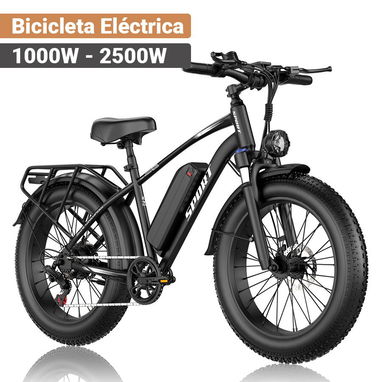 🚲BICICLETAS ELÉCTRICAS 500W 750W 1000W | 48V | FAT TIRE | BICI ELÉCTRICA + ACCESORIOS** - 3/7