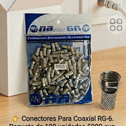 Conectores o puntas para cable Coaxial RG-6 - Img 53731148