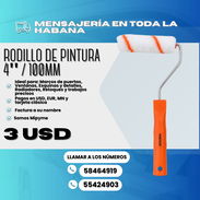 🎨 RODILLO DE PINTURA 4'' / 100MM 🎨 💲 Precio: 3 USD - Img 55645452