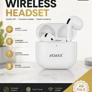 Audífonos bluetooth JKmax control tactil inteligente y batería de larga duración - Img 57116187