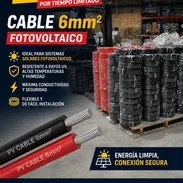 Cable solar rollos de 100 metros a 230 USD y suelto por metros a 4 USD 💸características en la foto - Img 58437258