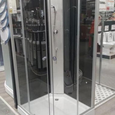 Bloques de cristal, mampara, kavina, paños fijo  puertas batible - 6/10