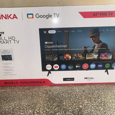 ¡Transforma tu sala con este moderno Smart TV Konka de 43 pulgadas en una Super experiencia de cine Extremo y de Altisim - 3/3