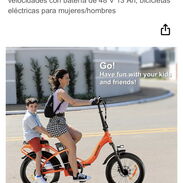 Se vende bicleta eléctrica plegable de uso pero en perfecto estado y buen precio - Img 45563947