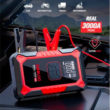GOOLOO Arrancador de Batería de Coche Portátil - 2/3