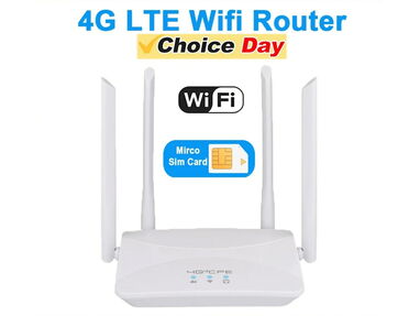 ⭕️ Router 4G LTE ✅ Router Nauta Modem Wifi NUEVO a Estrenar Antena 4G Super Calidad - Img main-image