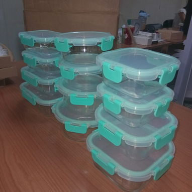 🥗 *SET DE RECIPIENTES HERMÉTICOS DE CRISTAL – 12 PIEZAS* 💥 💲*Precio: 25 USD* ✨ ¡Organiza tu cocina y conserva tus ali - 2/3