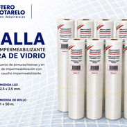 Malla fibra vidrio para impermeabilizar 1x50m - Img 56965564