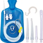 Kit de Enema Bolsa de 2L para Limpieza de Colon | Manguera Silicona + 5 Boquillas Reutilizables | Detox en Casa - Img 52217913