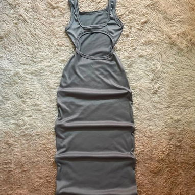 Vestidos largos camiseta con hueco ( por unidad y cantidad) - 2/5