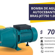Bomba de agua autocebante BRAS- JET 370 ( de 1 HP y 0,5 HP) - Img 53106567