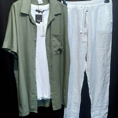 Perfumes.Zuecos.Camisas Blancas de Vestir para Hombre 52465450 - Img 102139893