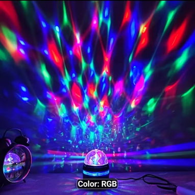 Luz de bola de discoteca RGB - Img 125087161