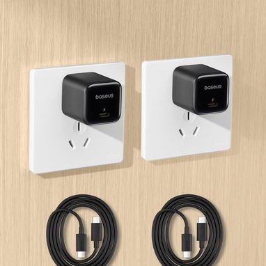 ⚡Cargador Baseus 45W + Cable USB-C Original, Carga Súper Rápida iPhone/Samsung/Pixel ⚡ Envío + Garantía - Img 107923037