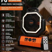Ventilador Recargable F6 (20,000 mAh) - Img 57748324