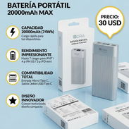 Power Bank 1HORA 20,000 mAh - Img 56764726