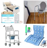 Colchón antiescaras y silla sanitaria de ruedas - Img 48962628