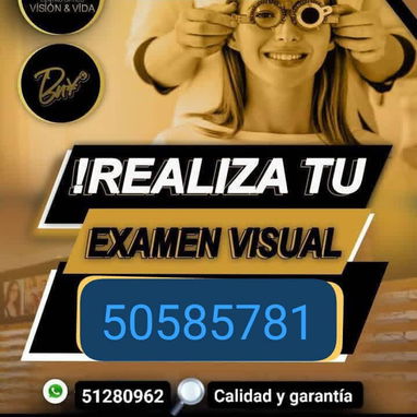 Medicion de la vista ,espejuelos graduado y lentes de contacto - 3/10