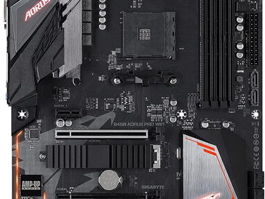 Placa AMD b450 aorus pro wifi en perfectas condiciones con caja y accesorios - Img main-image