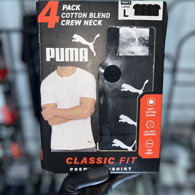 PULOVER ALGODON NEGRO PACK 4 CLASIC FIT - 7/10