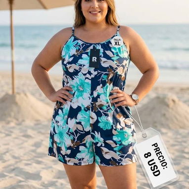 Mono short elastizado de buena calidad talla XL - 2/2