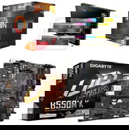 KIT AMD RYZEN 5 5600GT, GIGABYTE B550, 16GB RGB NUEVOS - Img 48593648